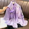 Women'S Elegant And Versatile Spring And Summer Sunscreen Autumn And Winter Warm Scarf Fashion Shawl Dual-Purpose