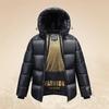 Winter Warm and Comfortable Couple Cotton Jacket with Shiny Surface for Outdoor Activities