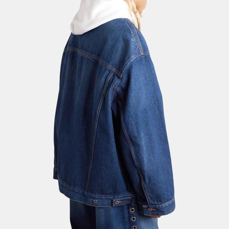 OFF WHITE Мужские куртки и пальто Обычные Синий OMYE090C99DEN0024400