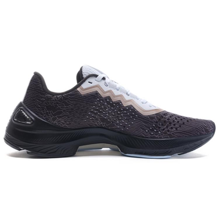 Li Ning Arashi Низкие Беговые Кроссовки Мужские Черно-Белые ARHQ079-1