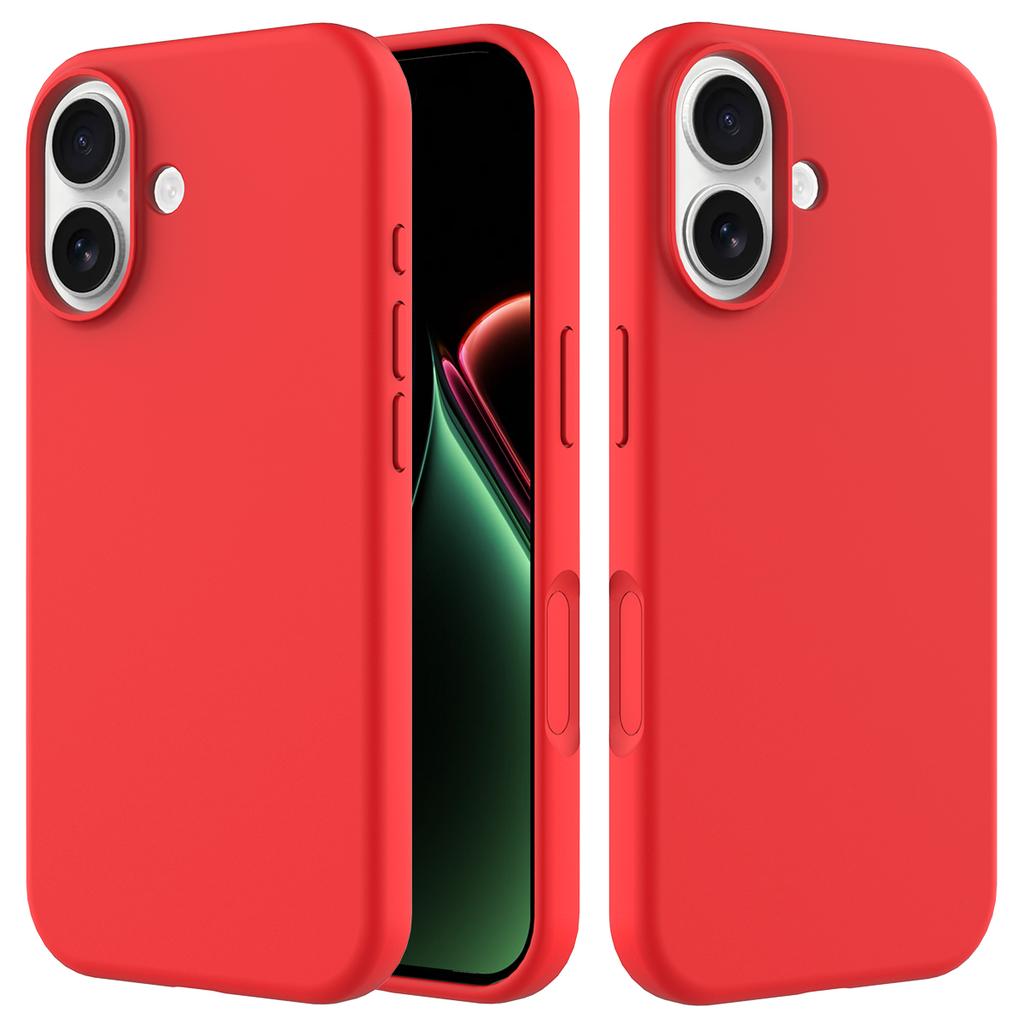 Противоударный чехол из жидкого силикона для IPhone 17 Air 16 15 14 13 12 Pro Max 16Pro Защитный бампер для камеры