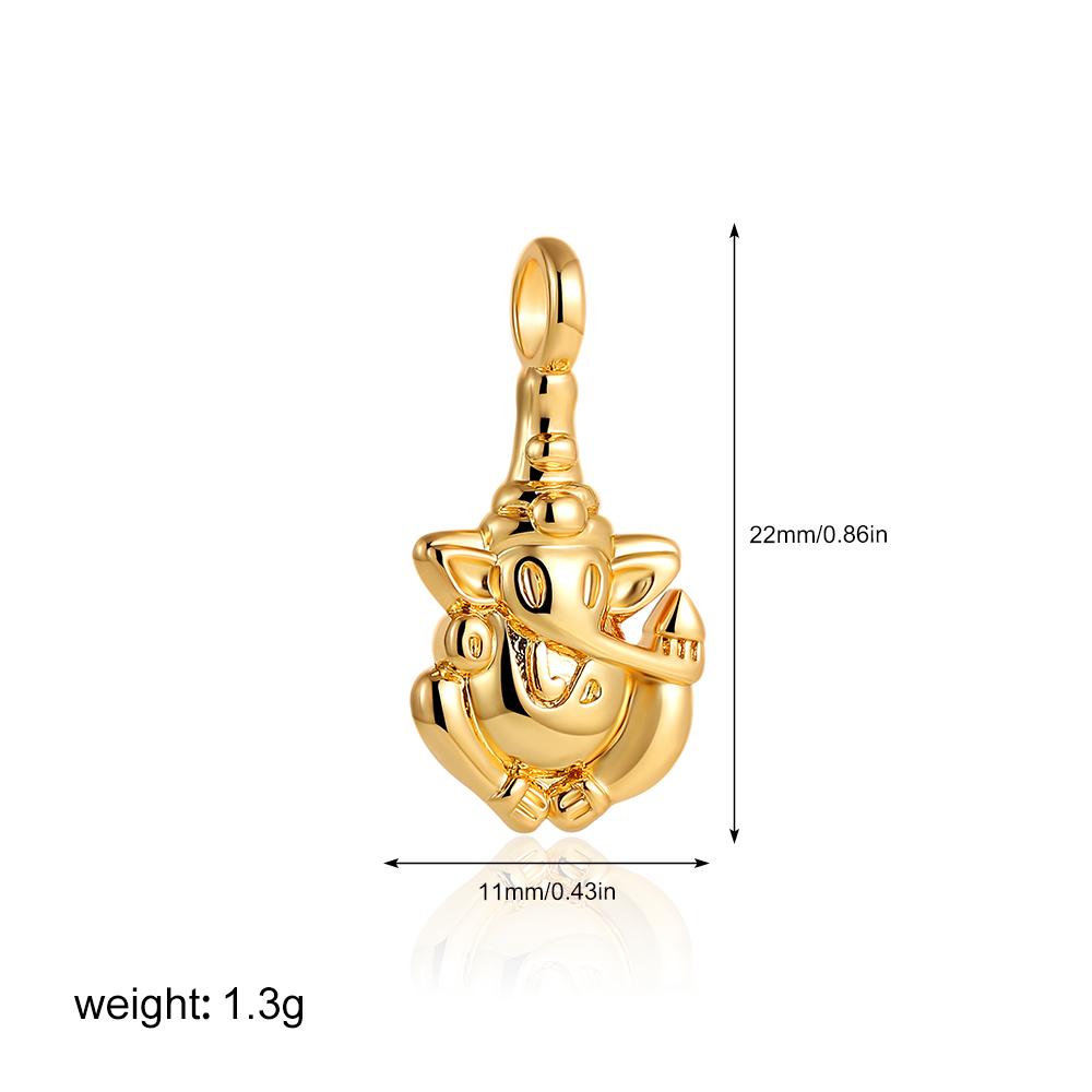 Dainty Sun Moon Star Cross Evil Eyes Multi-Symbol Pendant Necklace 18k Gold Plated Charms Birthstone Dainty DIY Zircon Gifts