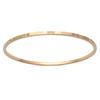 [K1401] - Gold Plated Bracelet 'Choréographie' - 62 Mm 2 Mm