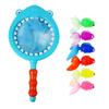 Shark Landing Net + 6 Goldfish Set, Mixed Colors, Korean Popular Toys