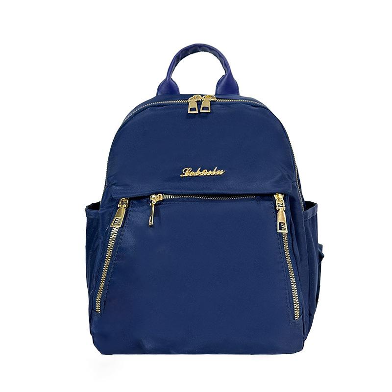 1PC Women Fashion Casual Daypacks Large Capacity Solid Color Backpacks Travel Double Shoulder Bag