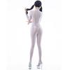 Колготки для косплея на все тело, гладкие, блестящие, для танцев [LOST-G] Колготки, Прозрачные, Просвечивающие, Сексуальные, Костюмные, Колготки, (СЕРЫЙ, М)