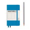 Leuchtturm A6 Notebook, Plain, Azure, 346692, Officially Imported