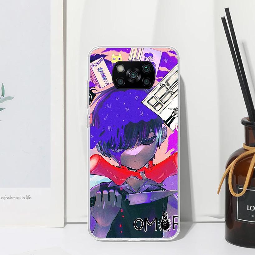 Game O-Omori Cartoon Phone Case For Xiaomi Poco X7 X6 X5 M7 M8 Pro F7 Ultra Redmi 15C 15 13C 13 12C 12 10 10C 10A Art Fundas Poc