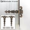 Zinc Alloy Hinges Accessory Antique Box Decorative