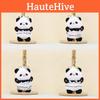Panda Plush Keychain Pendant With Wearing A Gauze Skirt With A Bow Design