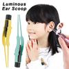Baby Ear Cleaner Spoon Ear Digger & Tweezers LED Flash Light Visual Children Earpick Visual Children Earpick Ear Cleaning Kit