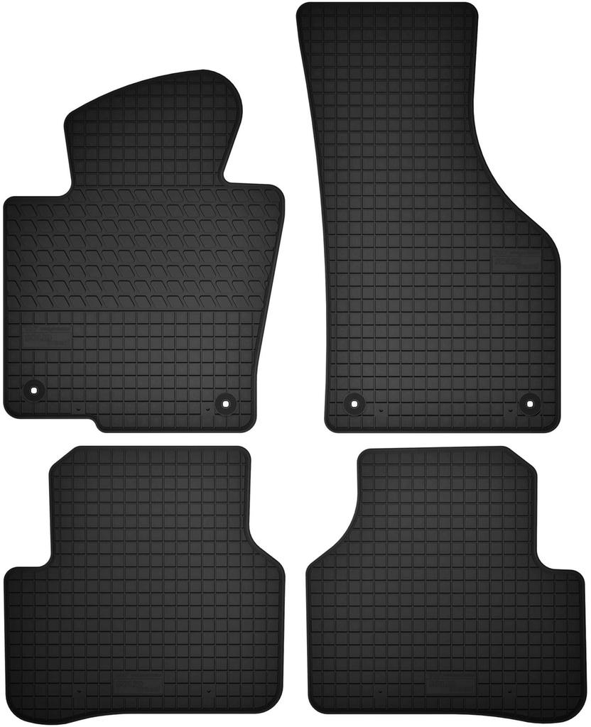 Set of rubber mats for: Volkswagen Passat B6 sedan, station wagon, variant (from 2005 to 2010)