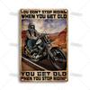 ARTISIAN Vintage Motorcycle Metal Tin Sign Decorative Plate Wall Art Metal Poster Bar Home Metal Plaque Studio Industrial Decor