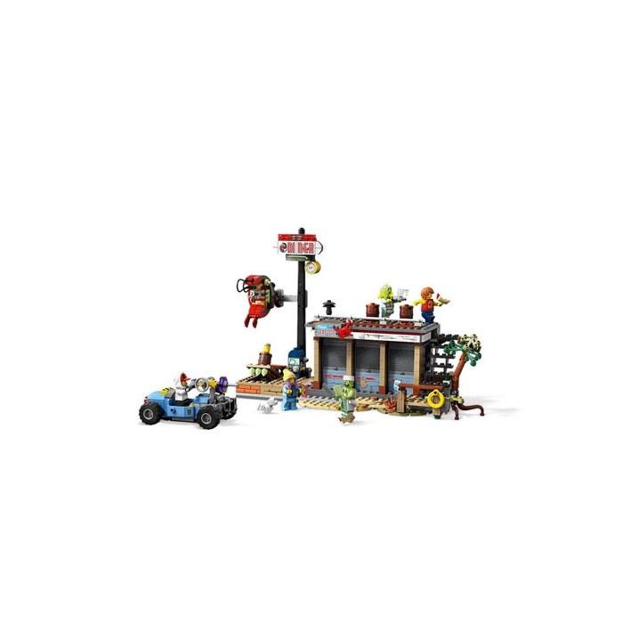 LEGO Hidden Side Ghostly Diner 70422 (19cm height, 32cm width, 10cm depth)