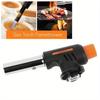 Automatic Ignition Baking Welding Tool Gas Torch Flamethrower Butane Burner for BBQ Camping Tool Outdoor Hiking Fire Flame Gun
