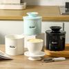 Large Capacity Cheese Keeper With Lid Butter Dish Convenient Butter Jar Farmhouse