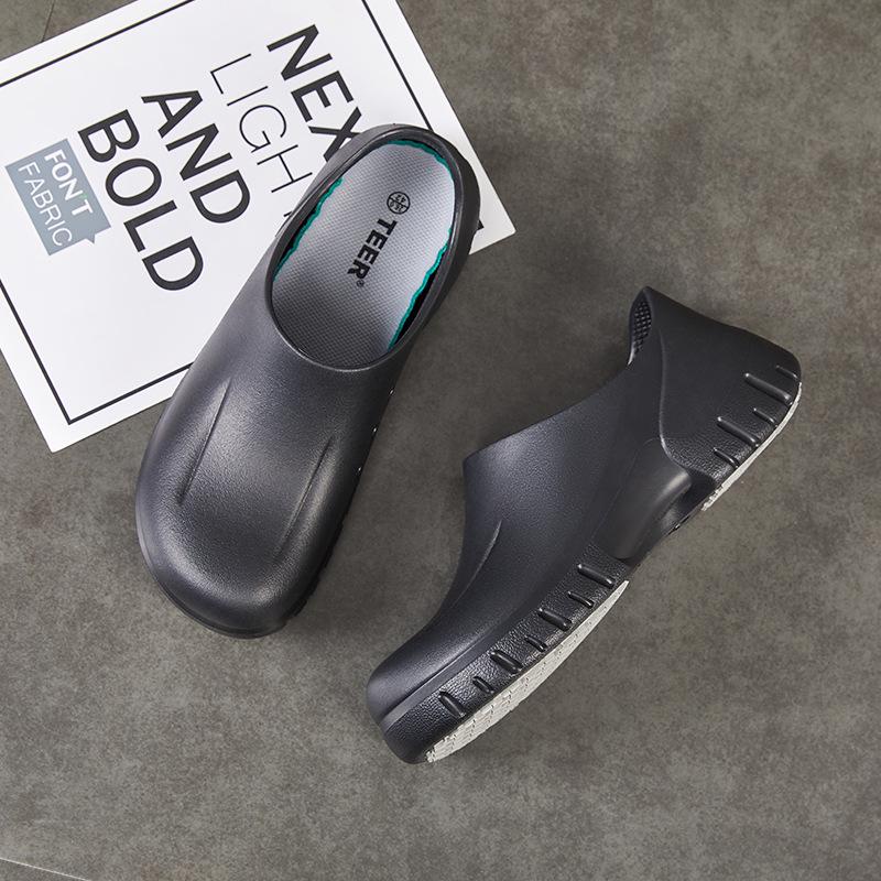 Нескользящая, водонепроницаемая, легкая поварская обувь с толстой подошвой, идеально подходящая для ресторанов