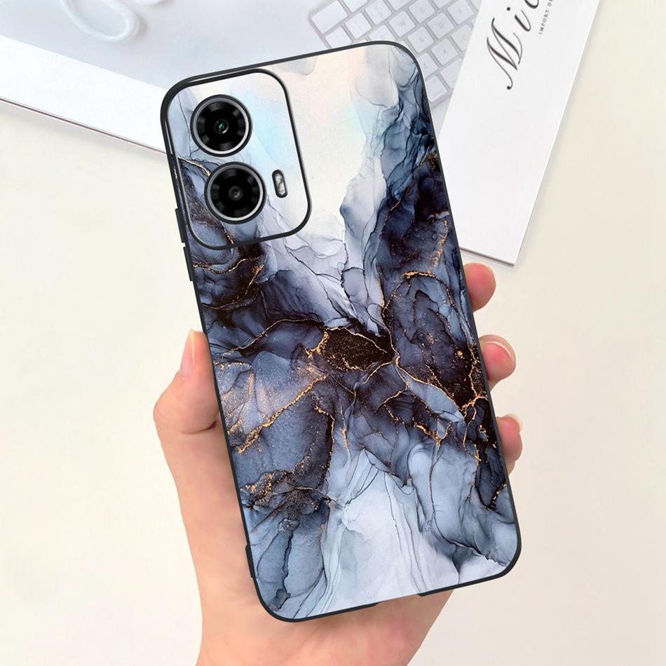2024 New Design Phone Case For Motorola Moto G24 G34 Soft Black Silicon Protective Cover For MOTO G24 G34 4G 5G Phone Bumper