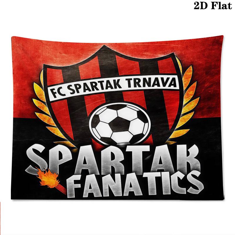 FC Spartak Trnava Wall Tapestry Aesthetic Wall Hanging Printed Fabric Blanket Decorative Tapestries for Bedroom Living Room Home Decor