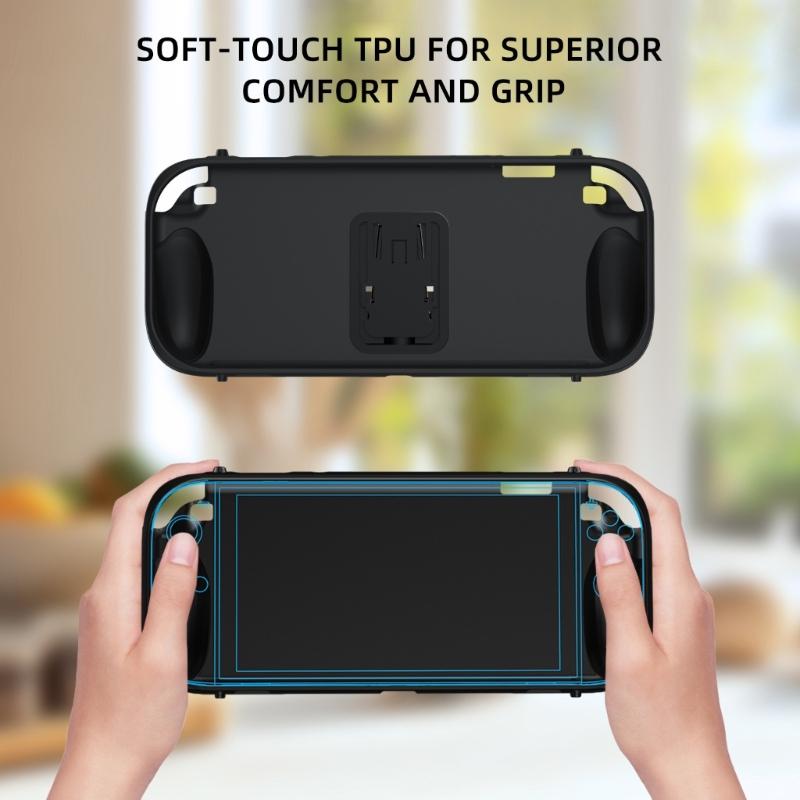 Защитный чехол-сумка для корпуса Nintendo Switch 2, полный защитный корпус с ручкой и подставкой, устойчивое к царапинам покрытие