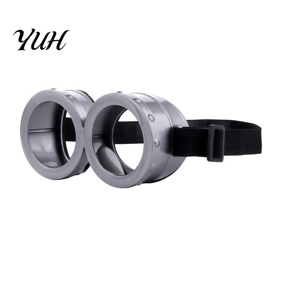 Adjustable Elastic Suspenders Knit Hat Costume Set, Retro Round Glasses Gloves, Halloween Party Comic Exhibition Cosplay Gear Accessories Kit