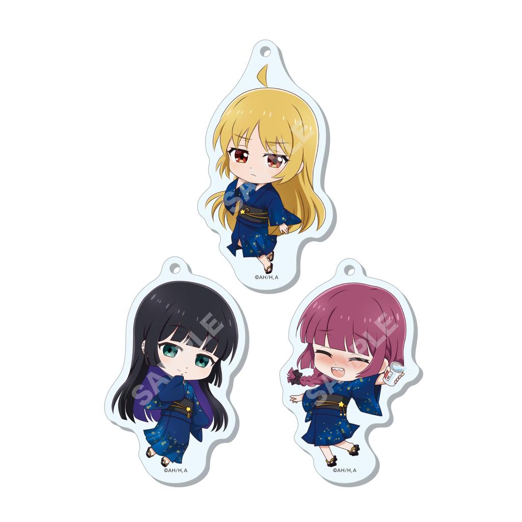 CS Front Bocchi The Marutto Stand Key Chain 02 Часть 2 65 x 65 мм Коробка из 7 шт. (CS.FRONT) Камень! приблизительно. Акрил/Железо/Латунь CS0000-5608