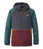 Куртка мужская Mountain Classic Insulated Multicolor Japan Fit S Size Gunmetal Multicolor 1000046191 [LLVIN], серая/бордовая