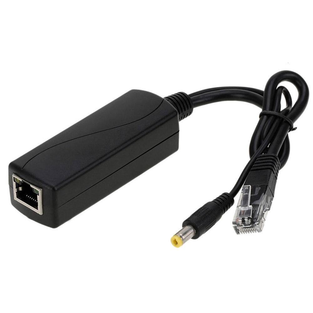 POE 48V To 12V IEEE802.3AF/AT Camera Connector Ethernet Adapters POE Switch Active POE Splitter