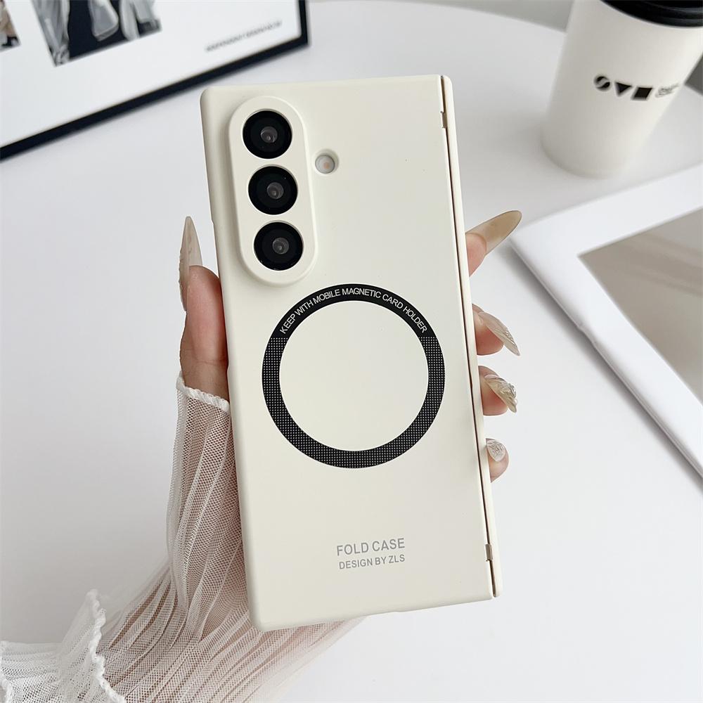 Для Samsung Galaxy Z Fold7 5G Чехол Твердый ПК Чехол для телефона Совместимый с MagSafe