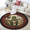 Prehistoric Dinosaur Expedition Round Area Rug Under Office Chairs Bedroom Living Room Home Decor