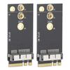 2Pcs Adapter for OS X To NGFF Interface Wireless Network Card BCM94360CS2 BCM943602CS