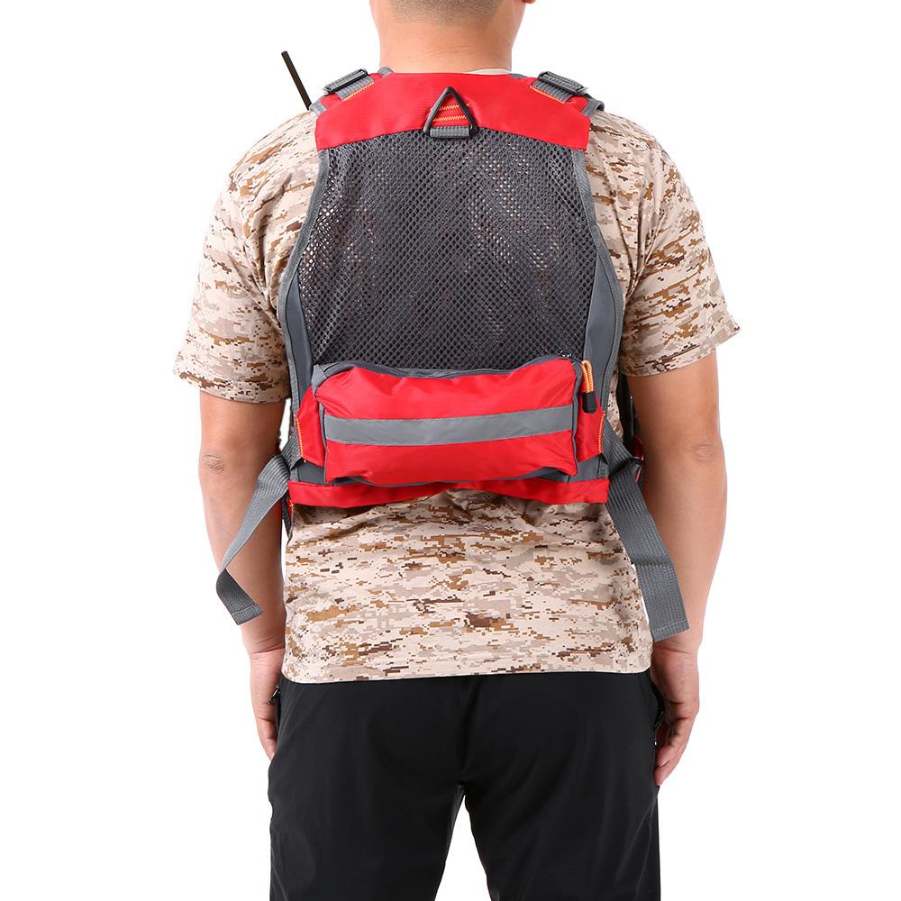 Aomiun Открытый дышащий мягкий спасательный жилет для рыбалки Улучшенный спасательный жилет с подшипником 209 фунтов