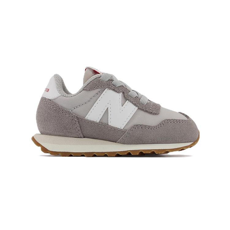 New Balance NB 237 Abrasion Resistant Low top Toddler Shoes Gray Infant And Toddler IH237PE