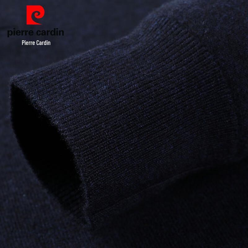 Мужской свитер Pierre Cardin из 100% шерсти с отложным воротником