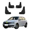 4PCS Car Mud Flaps Splash Guards Mudguards Car Mud Flaps Compatible with Skoda Fabia 3 / Roomster 2015 2016 2017 2018 2019 2020