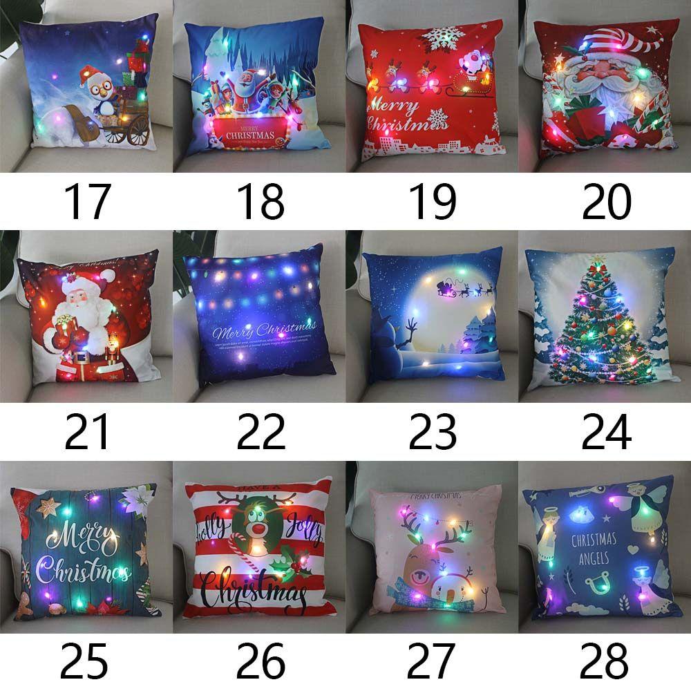Home Decor For Home Living Room Throw Pillow Cover Pillow Case Cushion Cover Christmas Decoration