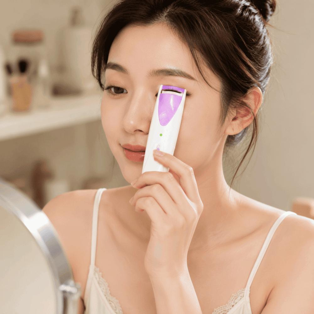 Automatic Electric Eyelash Curler Long Lasting Heated Eyelash Curler Tool Eyelash Curler Perm Home