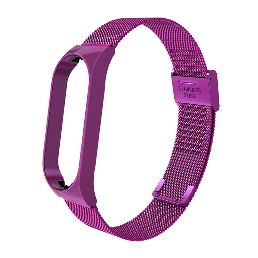 Xiaomi Mi Band 7 6 5 Edition Миланский ремешок Пряжка Умные часы Запасной металлический браслет, подходит для браслета из нержавеющей стали