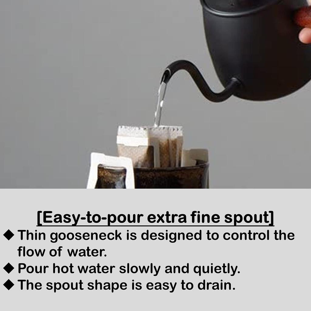 Miyazaki Seisakusho Miyacoffee Drip Pot for One Cup 0.4L No Direct Fire Mahogany MCO-6