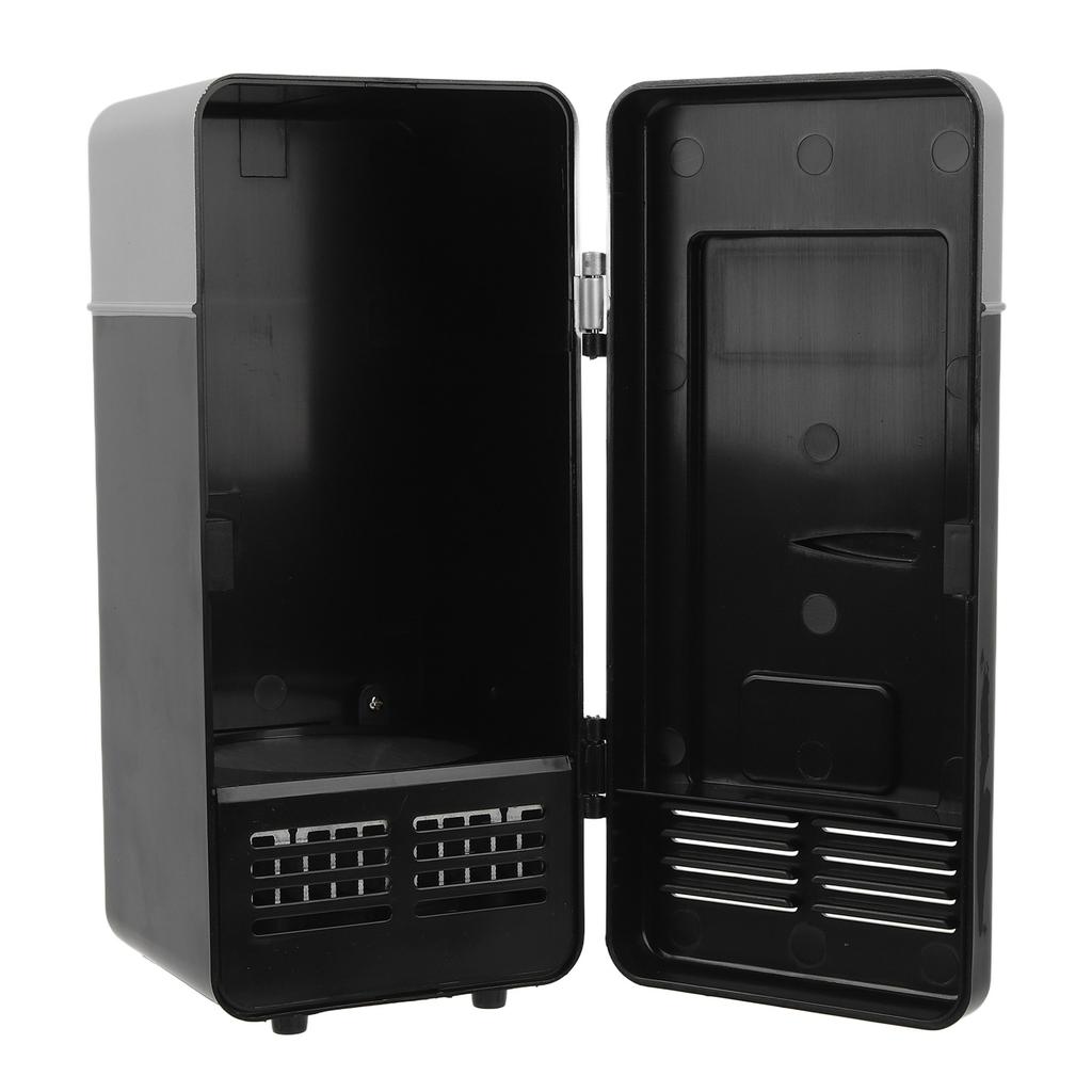 Мини-холодильник с одним отсеком, перезаряжаемый от USB, портативный, малошумный, энергосберегающий, охлаждающий полупроводниковый холодильник