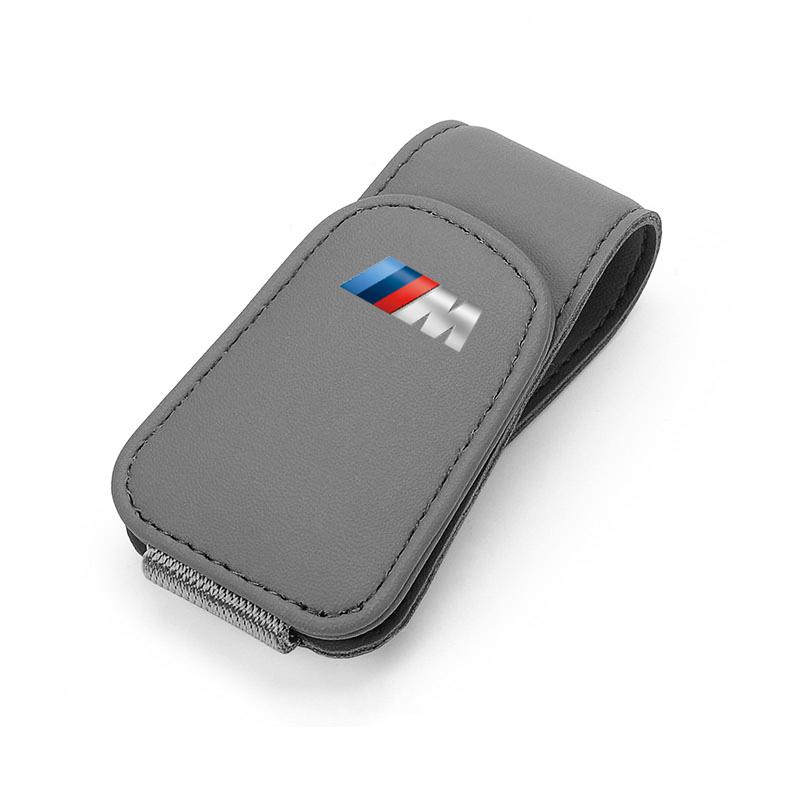 NTSM5 1Pcs Motorcycle Sticker/Car Sun Visor Sunglasses Clip Universal Ticket Card Clamp For BMW G80 G06 G07 G42 G14 G15 G16 F82 F20 X5