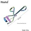 Heart-Shaped Wide-Angle Eyelash Curler with Comb - Makeup Tool for Curling False Lashes