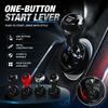 Cue Stick Shape Car Starter Lever All Metal Car Keyless Start Sticker  Vehicle Start Button