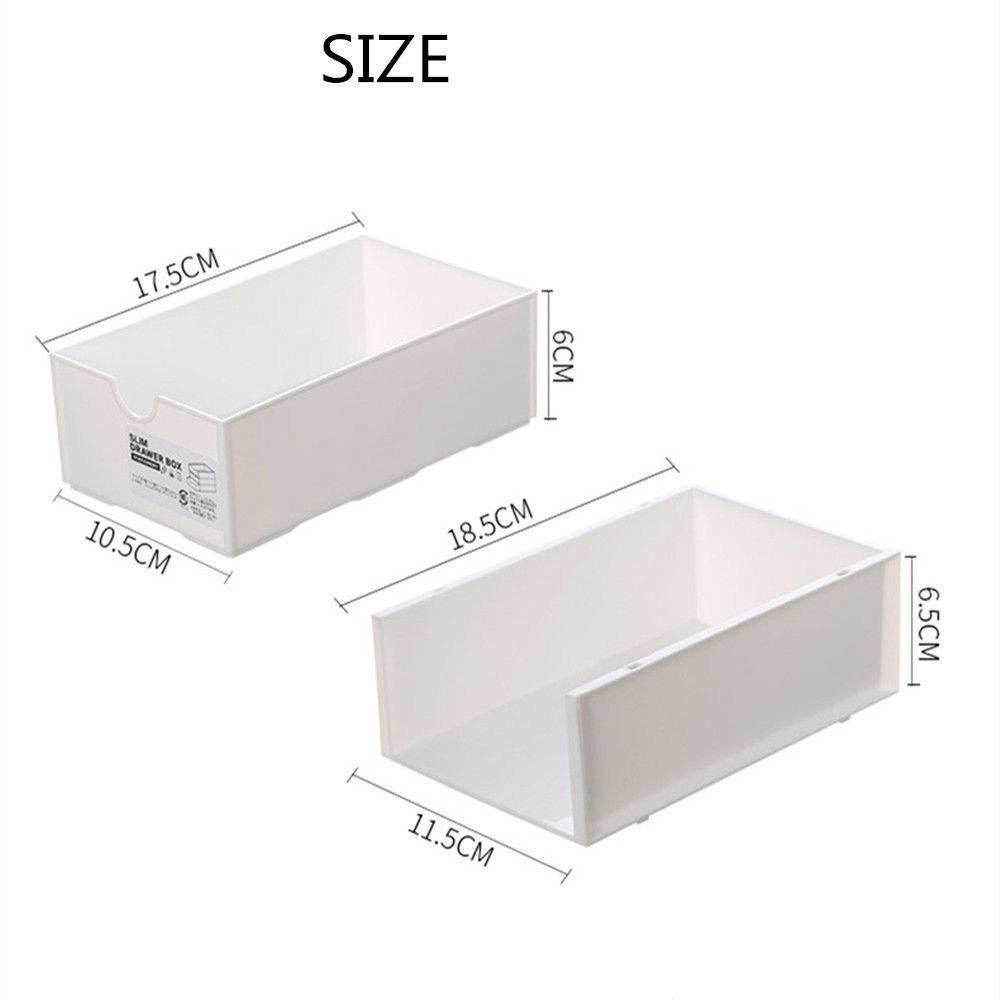 Ящики для хранения в шкафу Настольный ящик для хранения Косметическая полка Органайзер для канцелярских товаров в офисе Тип ящика