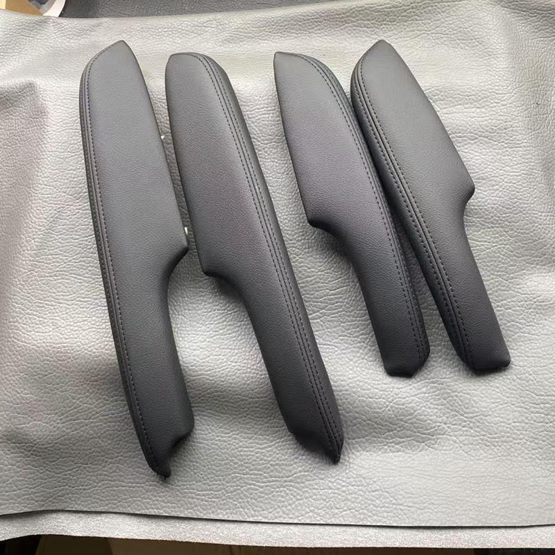 Civic Восьмого поколения (06-11) Декоративная накладка подлокотника двери - Черно-бежевая кожа