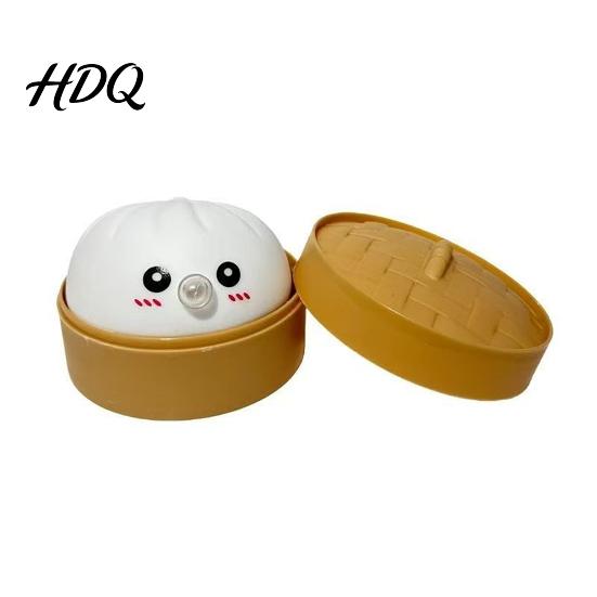 Decompression Sensory Toy Cartoon Expression Bubble Dumpling Stress Relief Steamed Bun Portable Reliever Squeeze Fidget Hand Relaxation Tool