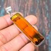 Прекрасный цитриновый драгоценный камень ручной работы из твердого серебра 925 пробы ювелирный кулон