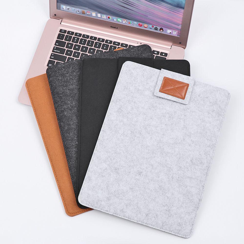 Professional Fashion Anti-scratch Wool Felt Computer Cover Laptop Bag Sleeve Case