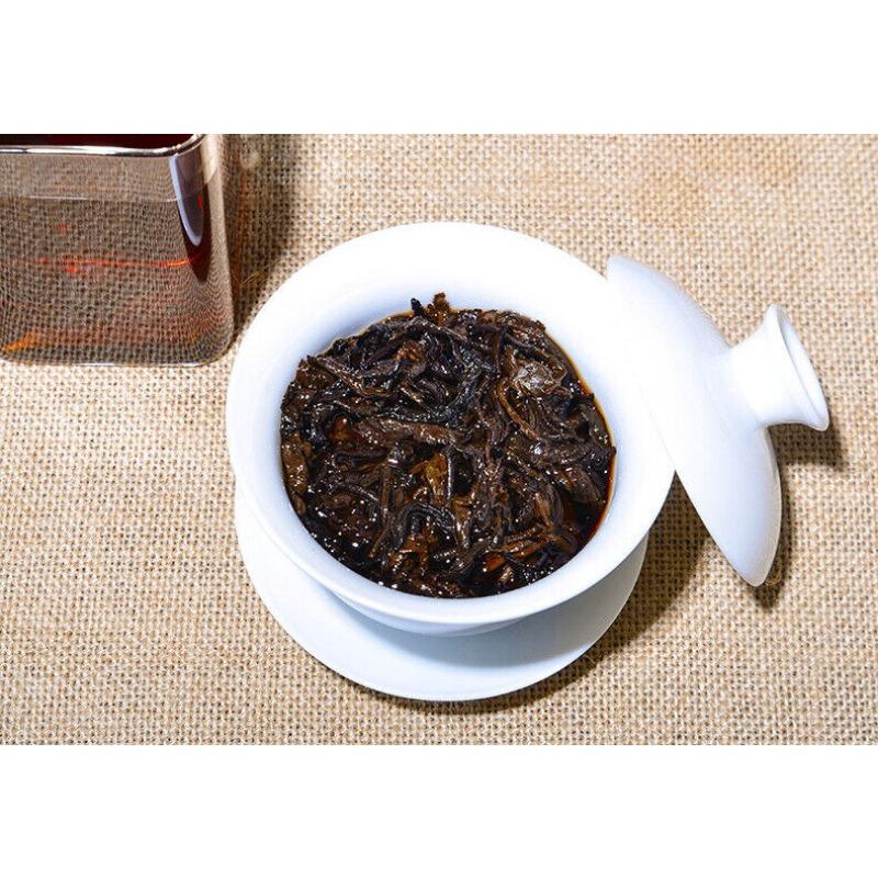 Спелый чайный пирог Пуэр Лао Баньчжан Спелый чайный пирог Коричневая гора Древний чайный пирог