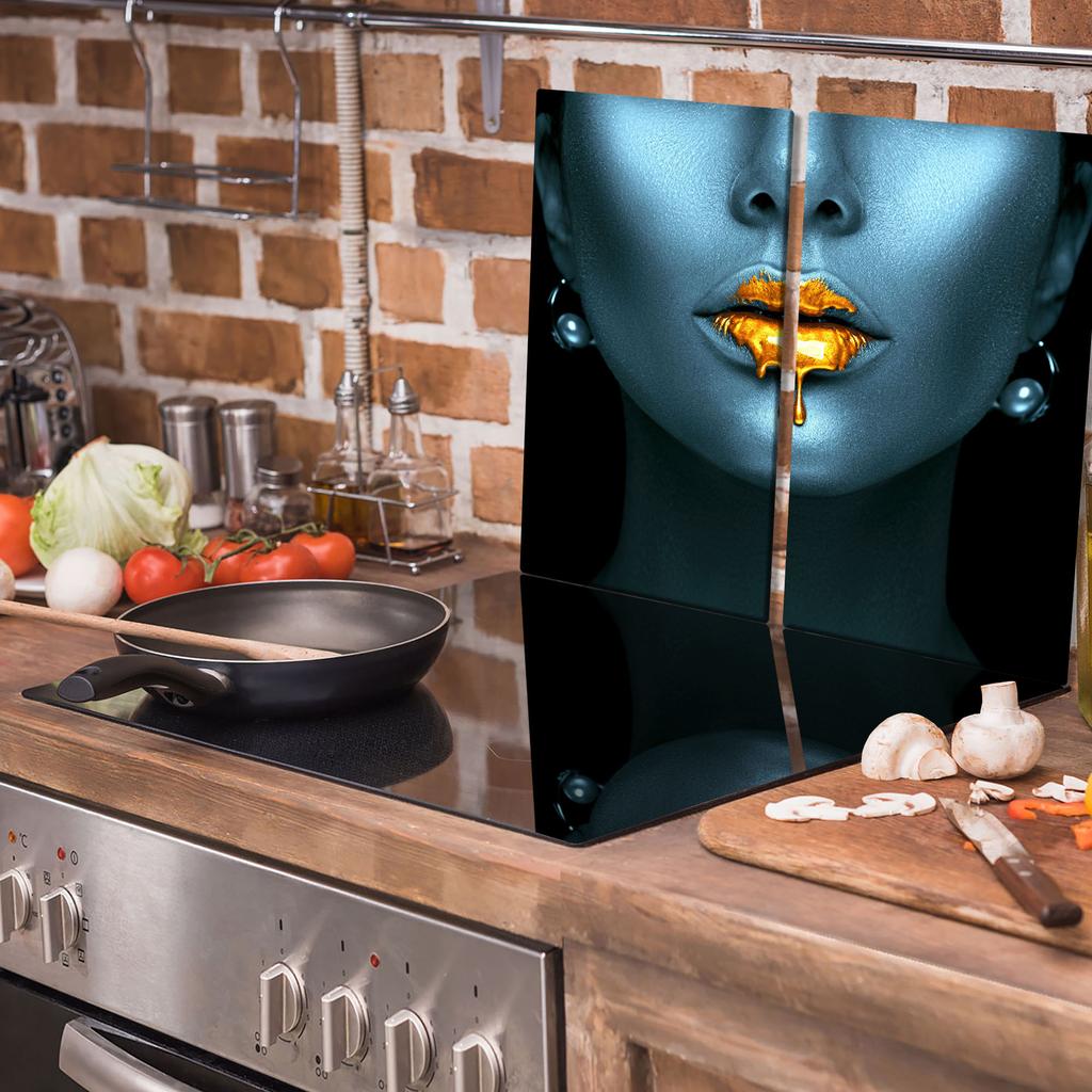 GLASS CUTTING BOARD 2x 30x52 MOUTH